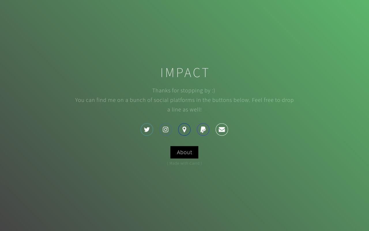Carrd profile picture for @impact